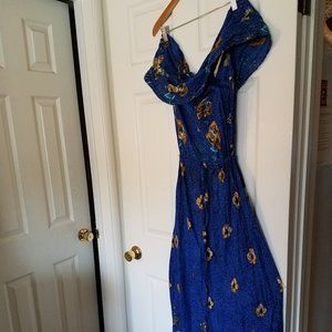 Long cotton summer dress